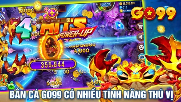 Bắn cá Go99 có nhiều tính năng thú vị