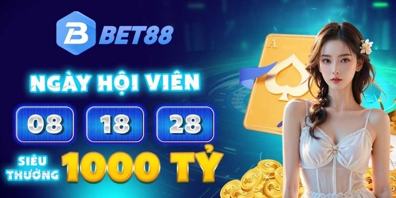 Nhà cái bet88 cung cấp hàng ngàn chương trình ưu đãi